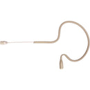 Galaxy Audio ESM4S Short-Boom Single-Earset Omnidirectional Electret Condenser Microphone with Mixed Connectors (Beige)