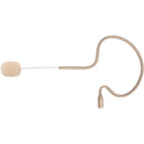 Galaxy Audio ESM4S Short-Boom Single-Earset Omnidirectional Electret Condenser Microphone with Mixed Connectors (Beige)
