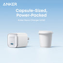 Anker Nano 45W USB-C Charger with Cable (White)