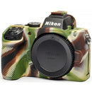 easyCover Silicone Protection Cover for Nikon Z50 II (Camouflage)