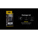 Nitecore TINI 3 Multicolor Rechargeable Key Chain Flashlight (Gray)
