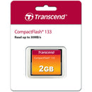 Transcend 2GB 133 UDMA 4 CompactFlash Memory Card