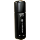 Transcend 64GB JetFlash 350 USB 2.0 Flash Drive (Black)