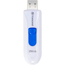 Transcend 256GB JetFlash 790 USB 3.2 Gen 1 Flash Drive (White)
