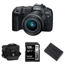 Canon EOS R8 Mirrorless Camera with 24-50mm f/4.5-6.3 Lens and Essentials+ Kit