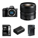 Nikon Z50 II Mirrorless Camera with 12-28mm f/3.5-5.6 Lens and Essentials+ Kit