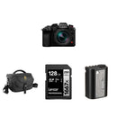 Panasonic Lumix GH7 Mirrorless Camera with 12-60mm f/2.8-4 Lens and Essentials+ Kit (Black)