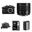 Panasonic Lumix GH5 II Mirrorless Camera with 9mm f/1.7 Lens and Essentials+ Kit (Black)