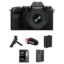 FUJIFILM X-S20 Mirrorless Camera with 16-50mm f/2.8-4.8 Lens and Content Creation Kit