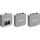 RODE Wireless GO (Gen 3) 2-Person Compact Digital Wireless Microphone System/Recorder (2.4 GHz, Stone)