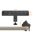 Tessan Desk Clamp Surge Protector with 5 Outlets, 2 USB-C & 2 USB-A (6')
