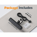 Tessan Desk Clamp Surge Protector with 5 Outlets, 2 USB-C & 2 USB-A (6')