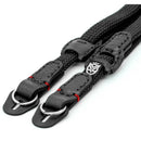 Owlkrown TrailFlex Adjustable Strap (Black with Red Accent)