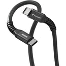 Verbatim Sync & Charge Magnetic 100W USB-C Cable (3.9', Black)