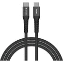 Verbatim Sync & Charge Magnetic 100W USB-C Cable (3.9', Black)