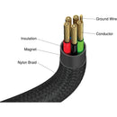 Verbatim Sync & Charge Magnetic 100W USB-C Cable (3.9', Black)