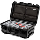 Nanuk 935 Wheeled Hard Case with Padded Dividers?and Mesh Lid Organizer (Black, 28.5L)