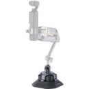 Tilta Electronic Suction Cup with Rosette Mounting Bracket (4.5", Titanium Gray)