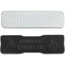 BRADY PEOPLE ID Magnetic Badge with Two Round Magnets and Zinc-Plated Steel Plate (Black, 1.75 x 0.5", 50-Pack)