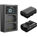 SmallRig E6P-BR26 Kit with 2 Batteries and 2-Bay USB Charger + Intelligent Display Kit