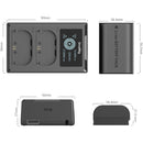 SmallRig E6P-BR26 Kit with 2 Batteries and 2-Bay USB Charger + Intelligent Display Kit