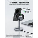 AUKEY LC-MC311A MagFusion Qi2 3-in-1 Wireless Charging Station with Active Cooling