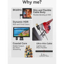 PORTKEYS Ultrathin 10-Core Coaxial HDMl Cable (1')