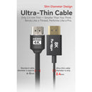 PORTKEYS Ultrathin 10-Core Coaxial HDMl Cable (1')