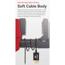 PORTKEYS Ultrathin 10-Core Coaxial HDMl Cable (3.2')