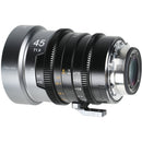 Sirui IronStar 45mm T1.9 Anamorphic 1.5x Lens (ARRI PL/Canon EF, Blue)