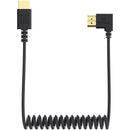PORTKEYS Twisted Pair PureCopper CoreSlim Coiled HDMl Cable (3.2')