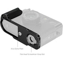 SmallRig L-Shaped Mount with Silicone Handle for FUJIFILM X half (Black)