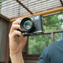 SmallRig L-Shaped Mount with Silicone Handle for FUJIFILM X half (Charcoal Silver)
