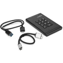 Rocstor 4TB DataSecure EX20 Encrypted USB 3.2 Gen 1 Portable SSD