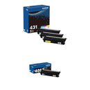 Brother TN431 4-Color Standard-Yield Toner Cartridge Kit