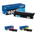 Brother TN433 3-Color High-Yield Toner Cartridge Kit