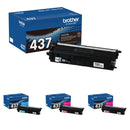 Brother TN437 4-Color Ultra High-Yield Toner Cartridge Kit