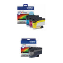 Brother LC406 4-Color INKvestment Tank Standard Yield Ink Cartridge Set