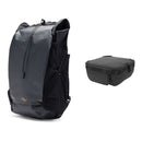 Peak Design Outdoor Backpack and Medium Camera Cube Kit (Black, 45L)