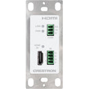 Crestron DM Essentials 4K60 Wall Plate Transmitter for Signal Extension (White)