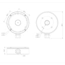 Speco Technologies JB4 Speco Blue Junction Box