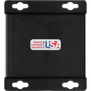Sescom 4-Channel Passive Balanced Audio Extender Box over Cat 5/6/7 (RJ45 to 2 Female & 2 Male XLR)