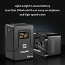 ZGCINE Creator Set Combo 1 with VM-VP4 Quick-Release V-Mount Plate & V99Pro V-Mount Battery