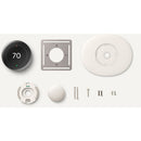Google Nest 4th Gen Learning Thermostat with 2nd Gen Sensor (Polished Silver)