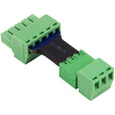 AVPro Edge 5-Pin Phoenix to 3-Pin Phoenix Balanced 2-Channel to Mono Audio Adapter