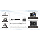 SWIT Dummy Battery for Sony NP-FZ100 with USB-C PD Input Port & Coiled Cable (27")