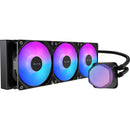 Cooler Master Elite Liquid 360 ARGB AIO Liquid CPU Cooler (Black)