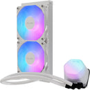 Cooler Master Elite Liquid 240 ARGB AIO Liquid CPU Cooler (White)