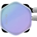 Cooler Master Elite Liquid 240 ARGB AIO Liquid CPU Cooler (White)