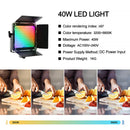 GVM 800D-III 40W RGB LED Light Panel (2-Light Kit)